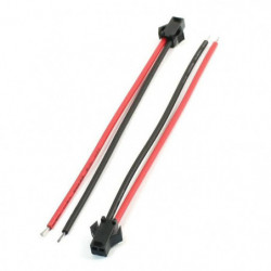Imc 10pairs 15cm Lång Jst Sm 2pins Plugg Manlig Till Kvinna Tråd Connector