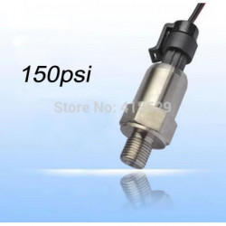 Tryck Transduktor Tryck Avsändare Sensor 150 Psi För Olja Bränsle Diesel Luft Vatten
