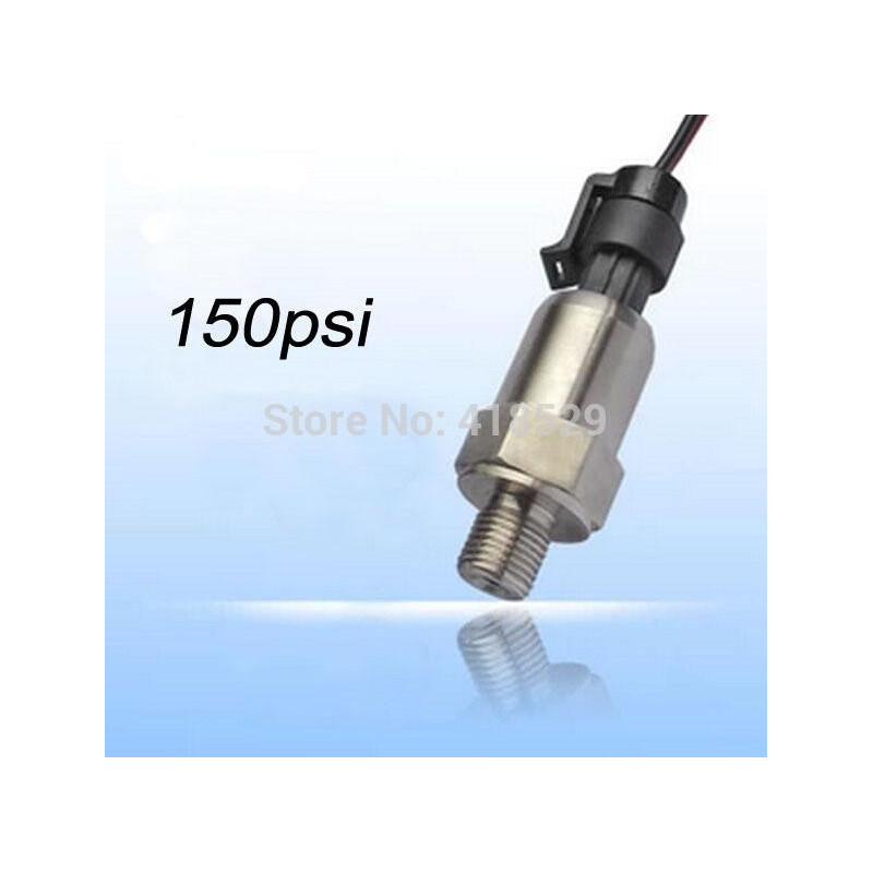 Tryck Transduktor Tryck Avsändare Sensor 150 Psi För Olja Bränsle Diesel Luft Vatten