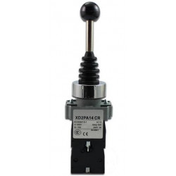 22mm 4 Placera 4no Självlåsande 10a 250v Xd2pa14cr Joystick Växla Bibehållen