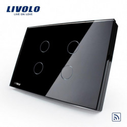 Livolo Rör Avlägsen Sensor Vägg Ljus Växla Med Led Indikator Oss Standard Trådlös Växla Vlc304r82