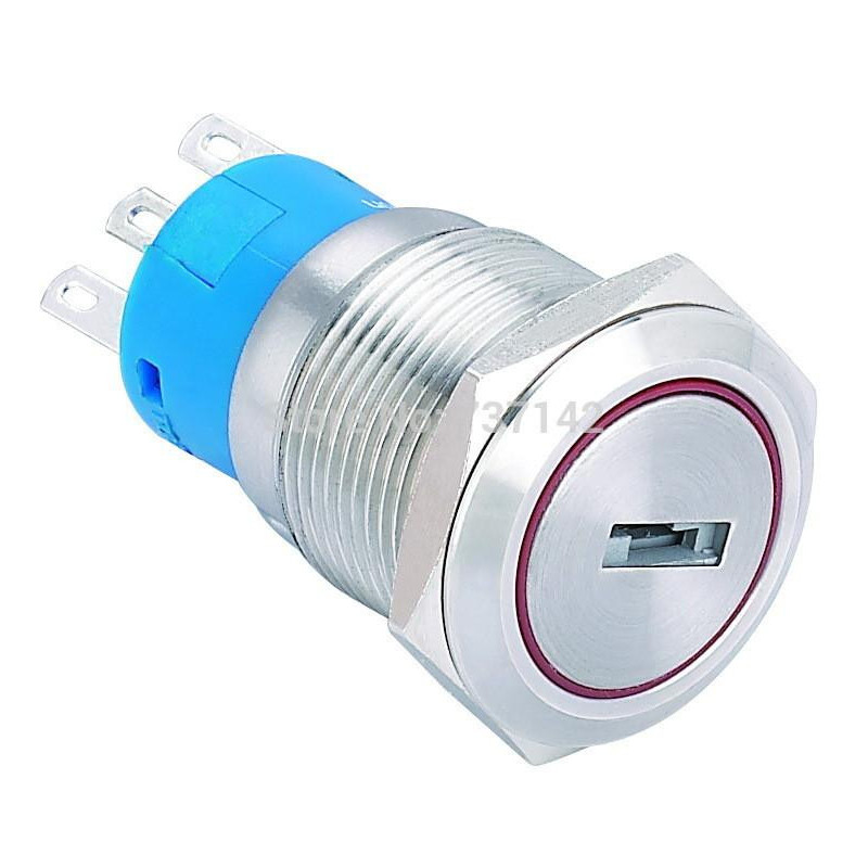 Elewind 19mm Vattentät Ckel Låsa Omkopplare Pm192f11y 21