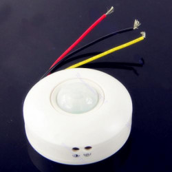 Rörelse Sensor Lampa Infraröd Ir Tak Vägg Automatisk Ljus Kontrollera Växla Vit