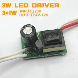 3 X 1w Led Förare Led Transformator Led Lampa Förare Inmatning 85265v Hög Kraft 1w 5730 Förare