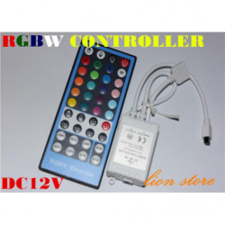L1 50% Av 1 St 40key Rgbw Kontroller Dc1224v Led Remsa Ljus 40keys Rgbw Led Kontroller Med Ir Avlägsen