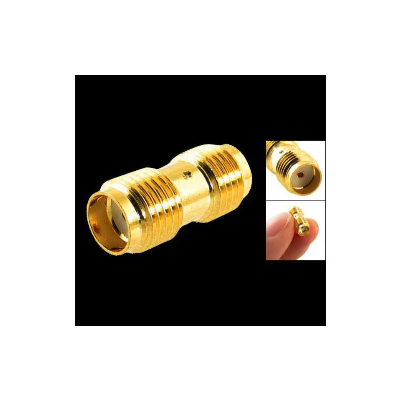 Sma Kvinna Till Sma Kvinna Jack I Serier Rf Koaxial Adapter Connector