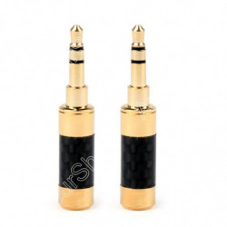 2pcs Guld Plated Koppar 3