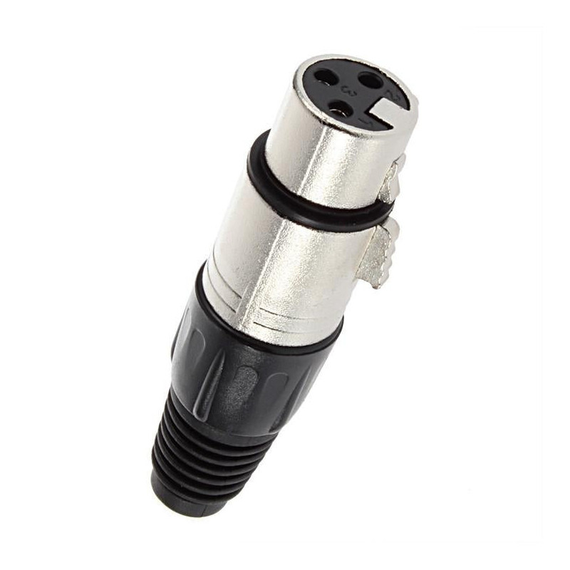 Ssist 1 St Löda Typ Mic Xlr Kvinna 3pin Audio Kabel Connector Mikrofon Aste