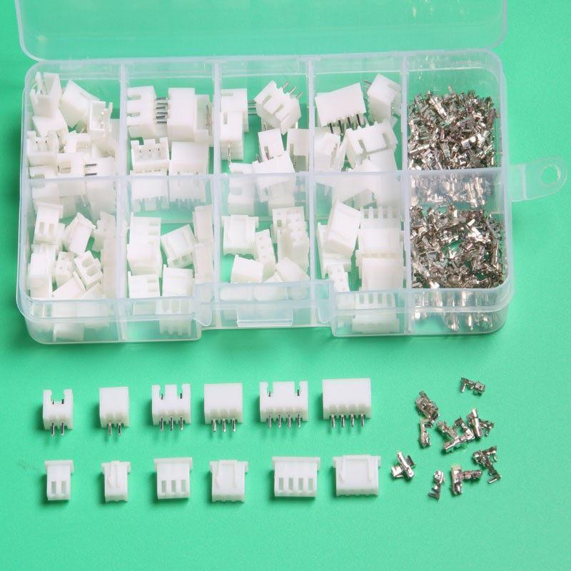 60 Uppsättningar 2p 3p 4 Stift 5pin Xh 2