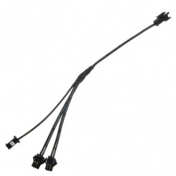 3 Sätt I 1 Splitter Kabel För El Tråd Rör Neon Remsa Ljus Conected Med Inverter Svart