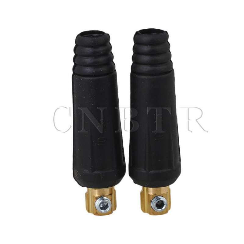 Cnbtr 2 St Hållbar Passande Kabel Connector Plugg Dkj1025 Svetsning Maskin Förbindelse