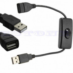 Usb Kabel Med PÅ Av Växla Växla Kraft Kontrollera För Arduino Hallon Pi