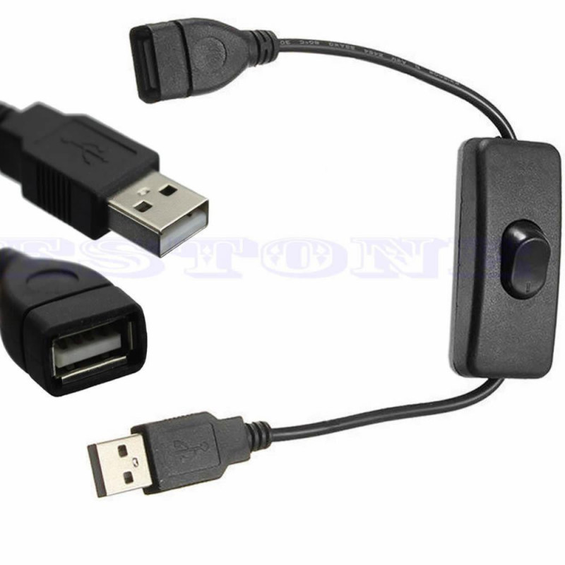 Usb Kabel Med PÅ Av Växla Växla Kraft Kontrollera För Arduino Hallon Pi