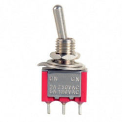 2pc 3pin Mini Växla Växla Spdt Onpå Miniatyr Växla Växla Ve064 P