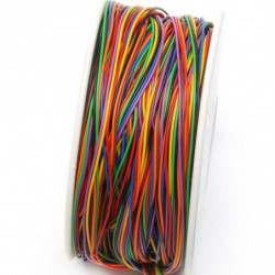 Ett Rulla 8 Färger 30awg Tråd Omslag Tråd Konserverad Koppar Fast Pvc Isolering