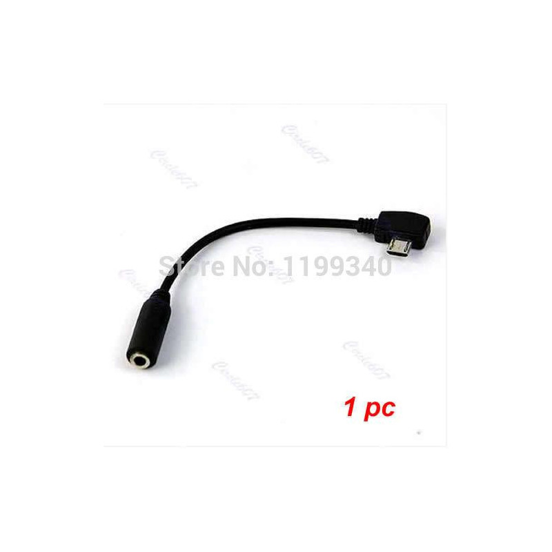 C18 Micro Usb Jack Till Hörlurar 3