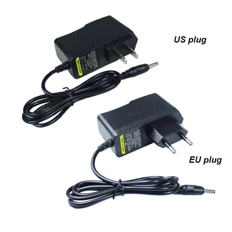Ac100v240v Till Dc12v1a Omvandlare Växlande Kraft Adapter Tillförsel Eu Oss Plugg Likström 3