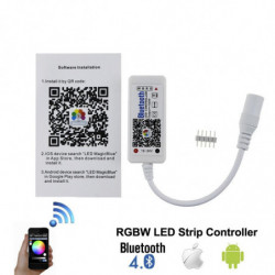 Blåtand Led Rgb Controler Likström 1224v Mini Trådlös Ios Android Blåtand Rgbw Led Kontroller För
