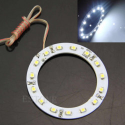 2pack Ljus Vit 60mm Ängel Ögon 15 Smd Led Ringa Ljus