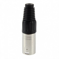 1 St Ssist Typ Mic Mikrofon Xlr Manlig 3pin Audio Kabel Connector Löda