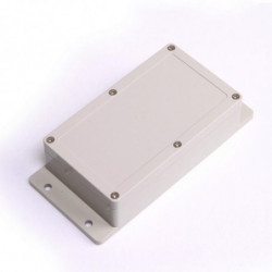 Plast Elektronisk Ojekt Låda 158 X 90 X 46mm Grå Diy Inhägnad Instrument Fall Med Öra Elektrisk Supplies