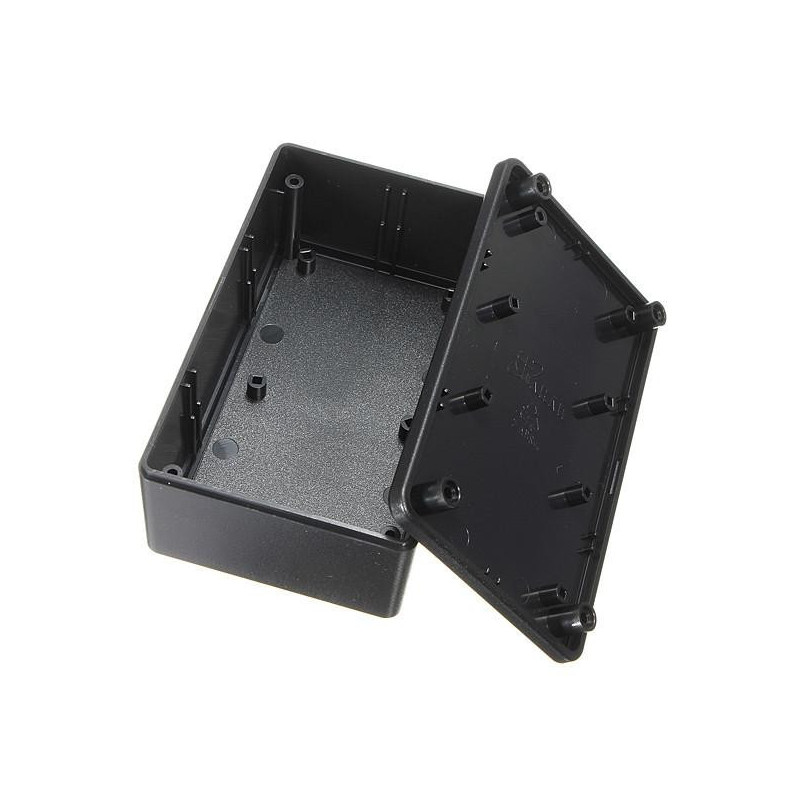 Vattentät Magmuskler Plast Elektronisk Inhägnad Ojekt Låda Svart 103x64x40mm Elektrisk Connector