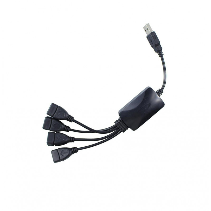 1 Till 4 Kvinna Hamnar Usb Nav Usb Kabel Usb Expansion Splitter Usb Adapter Connector För Dator Bärbar