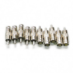 Wsfs 10 St Bnc Kvinna Till Rca Manlig Plugg Lirka Adapter Connector