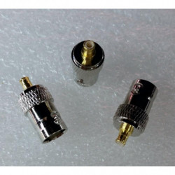 Bnc Kvinna Till Mcx Manlig Rf Koaxial Connector Adapter För Ds0201 Dso Quad Ds203 Vc101