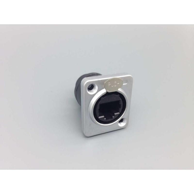 Rj45 Vattentät Kontakt Sockets Rj45 Kvinna Kontakter Ethernet Kontakt Ip65 Panel Montera Rj45 Kontakt