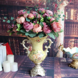 Brud Bukett Hortensia Pion...