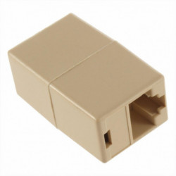 Rj45 För Cat5 Ethernet Kabel Lan Hamn 1 Till 2 Uttag Splitter Connector Adapter2425 Ssist