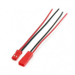 Dsha 5 Par 22awg Kabel 2pin Jst M F Plugg För Rc Batteri Motor Förbindelse