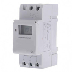 16a 220v Växelström Digital Lcd Varje Vecka Ogrammerbar Timer Tid Relä Växla Ve505 T15