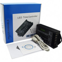 Tc420 Tid Ogrammerbar Led Kontroller Dc12v24v 5channel Led Timing Dimmer Total Oduktion 20a Allmänning