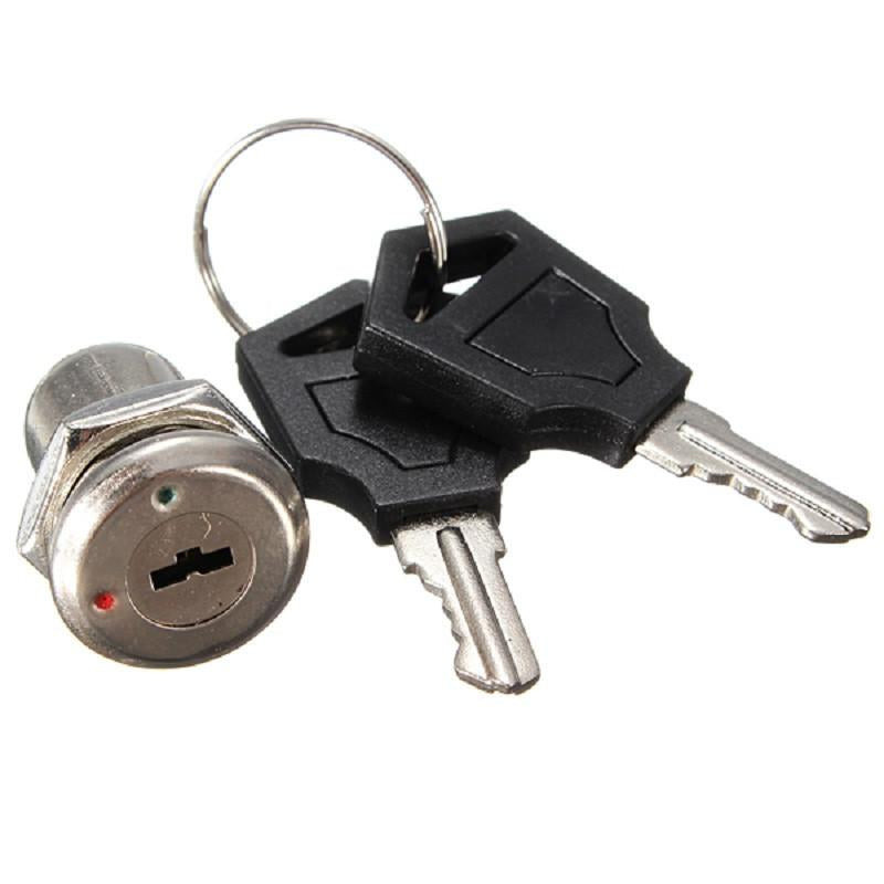 Rörformig Terminaler 2 Keys Zink Legering Elektronisk Ckel Växla PÅ Av Låsa Växla Gynnsam Is
