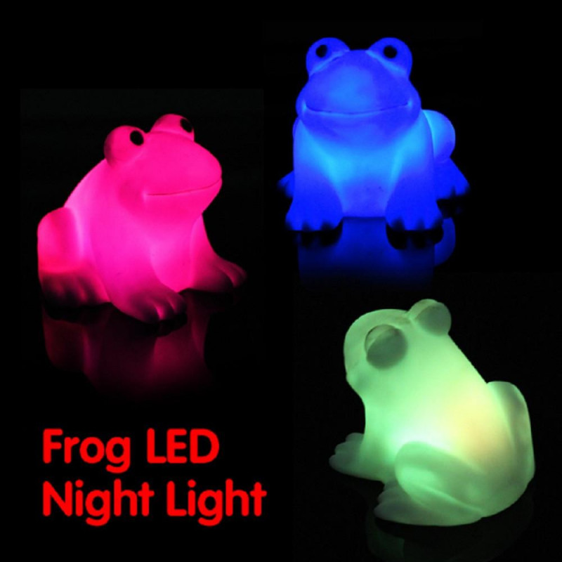 Färg Skiftande Magi Led Söt Da Natt Ljus Energi Sparande Het Lampa Färgrik