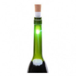 Nflccork Formad Usb Laddningsbara Led Natt Ljus Super Ljus Tömma Vin Flaska Lampa För Fest Jul