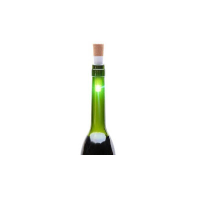 Nflccork Formad Usb Laddningsbara Led Natt Ljus Super Ljus Tömma Vin Flaska Lampa För Fest Jul