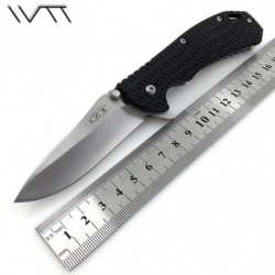 Wtt Taktisk Hopfällbar Jakt Kniv 5cr13 Blad Verktyg Bekämpa Camping Edc Ficka Knivar För överlevnad
