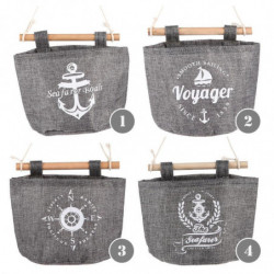 4 Styles Marin Tyg Bomull...