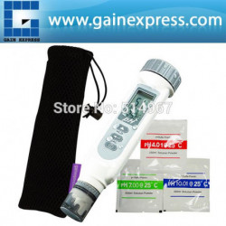 Digital Ph Meter Testare W Atc Temperatur C F Bil Kalibrering 3 Buffert Lösningar Ph4 01 Ph7 00 Ph10