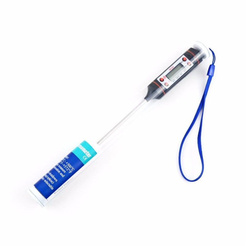 Svart Kök Mat Verktyg Mini Digital Matlagning Termometer Sensor Sond Digital Termometer