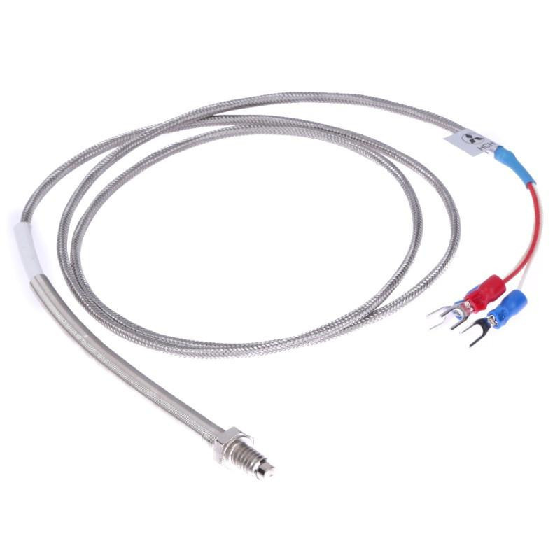 1m Hög Temperatur Kabel Pt100 Termo Rtd Med 6mm Tråd Termometer Sensor 45 500 Celsius Grad Ng4s