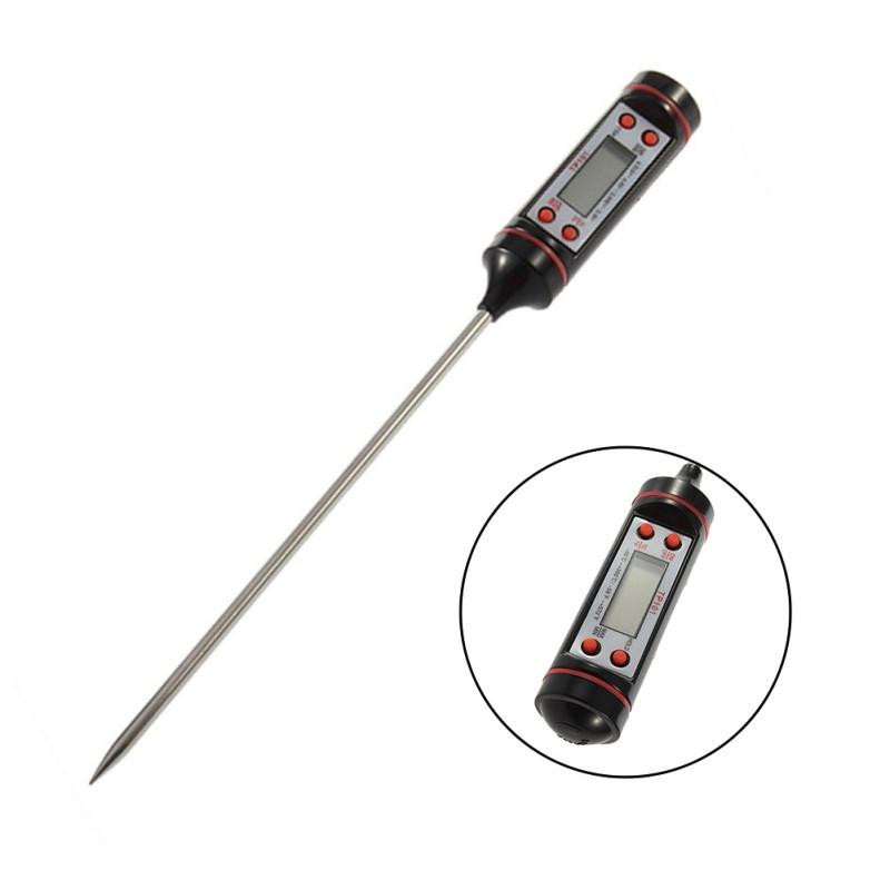 Matlagning Mat Kött Sond Verktyg Kök Bbq Mjölk Flaska Sensor Termometer Verktyg