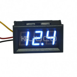 Digital Meter Blå Led Visa Spänning Meter Likström 0 300v Digital Voltmeter Likström 12v 24v Bil