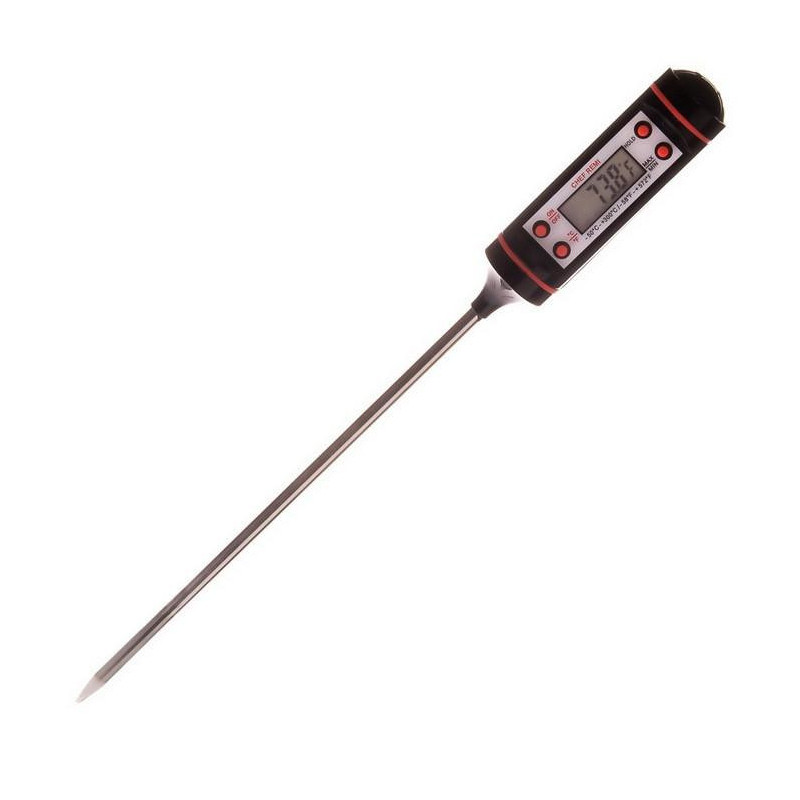 Trådlös Utomhus Inomhus Digital Mat Termometer Omedelbar Sond Läsa För Allt Mat Bbq Borra Vatten