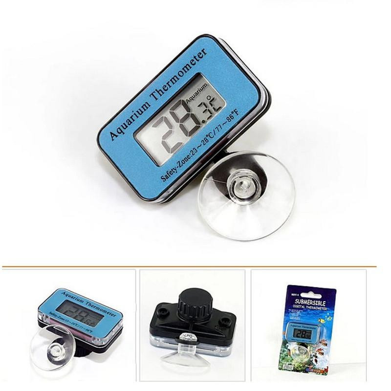 Vattentät Fisk Tank Digital Lcd Akvarium Termometer Sdt1 23 28c Ecision Super Absorption