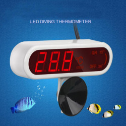 Akvarium Under Vattnet Temperatur Fisk Tank Led Digital Termometro Vatten Temperatur Meter Tillägnad
