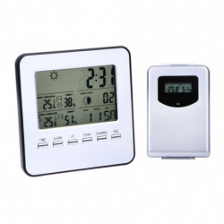 Lcd Trådlös Väder Station Digital Inomhus Utomhus Termometer Hymeter Temperatur Fuktighet Meter Datum